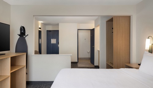 Habitación, 1 cama de matrimonio grande con sofá cama