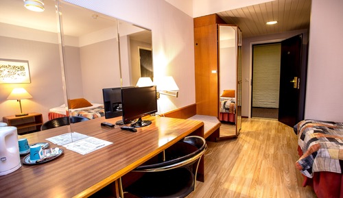 Habitación con 2 camas individuales