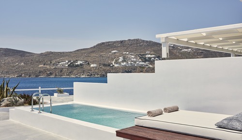 Suite Signature, 1 cama de matrimonio, piscina privada, vistas al mar