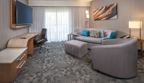 Suite, 1 cama de matrimonio grande con sofá cama (One Bedroom)