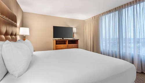 Suite, 1 cama de matrimonio grande con sofá cama, frigorífico y microondas (2 Rooms, Tub)