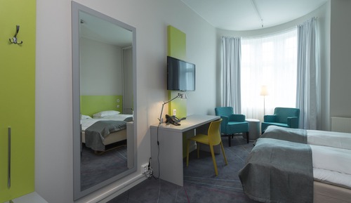 Habitación estándar con 2 camas individuales, no fumadores