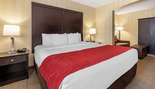 Suite, 1 cama de matrimonio grande con sofá cama, no fumadores (Roll-In Shower)