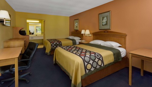 Habitación estándar, 2 camas de matrimonio, fumadores