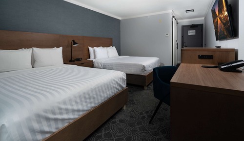 Habitación estándar, 2 camas de matrimonio, no fumadores