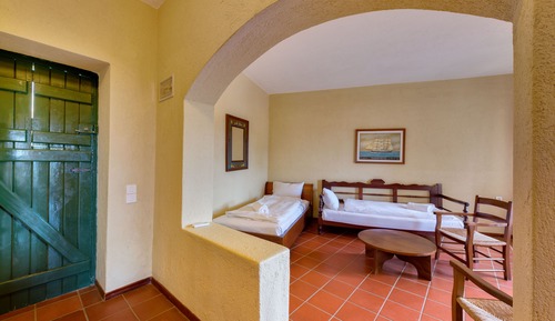 Bungalow familiar, 1 habitación, terraza, vistas al mar