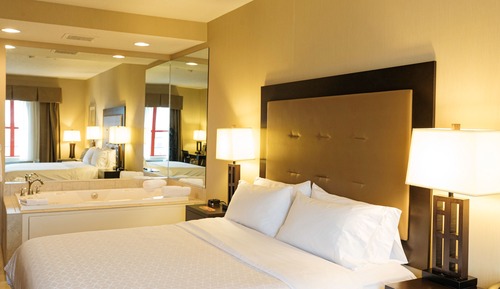Habitación estándar, 1 cama de matrimonio grande, bañera de hidromasaje
