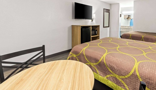 Habitación estándar, 2 camas de matrimonio, frigorífico