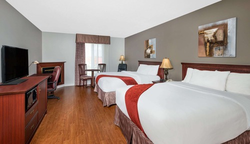 Habitación estándar, 2 camas de matrimonio, no fumadores