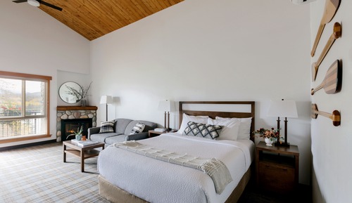 Habitación estándar, 1 cama de matrimonio con sofá cama (Cavell Room)