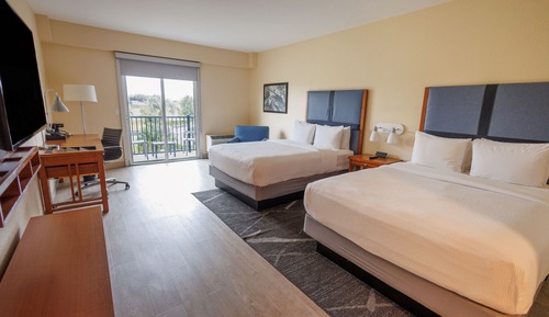 Habitación Deluxe, 2 camas de matrimonio, balcón, vistas al parque (Premium Queen, Balcony)