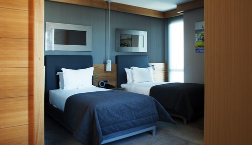 Habitación Deluxe con 2 camas individuales, vistas a la ciudad