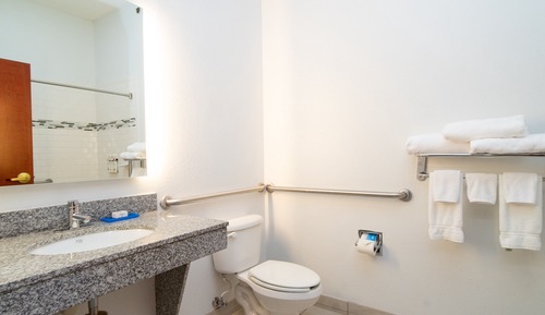 Habitación estándar, 1 cama de matrimonio grande, no fumadores (Communications Accessible)