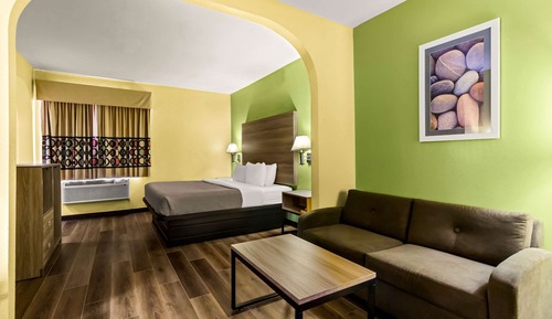 Suite, 1 cama de matrimonio grande con sofá cama, no fumadores