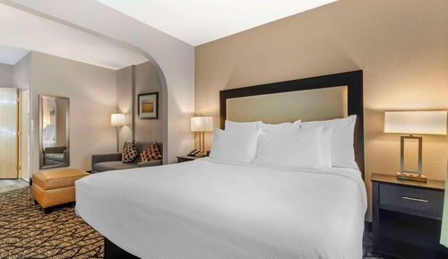 Suite, 1 cama de matrimonio grande con sofá cama, no fumadores, microondas (with Sofabed)