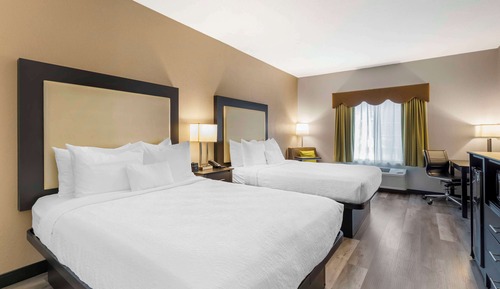 Habitación estándar, 2 camas de matrimonio, no fumadores