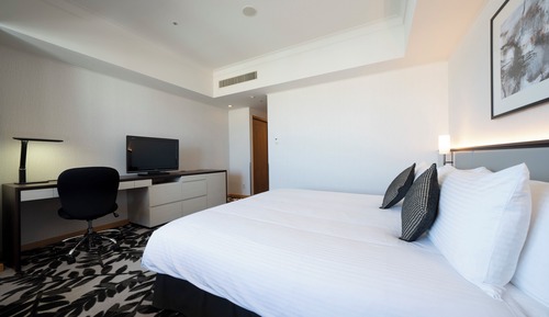Habitación Premium, 1 cama de matrimonio, en esquina (High Floor)