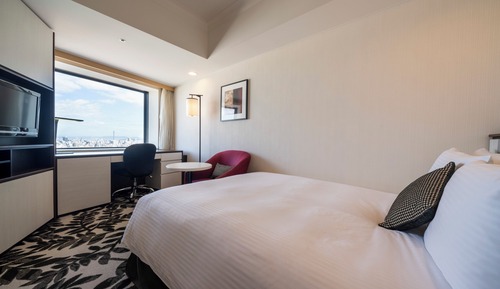 Habitación estándar, 1 cama doble, fumadores, vistas a la ciudad