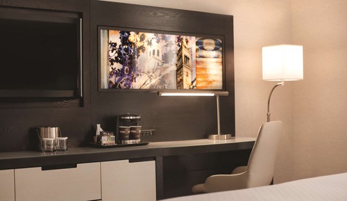 Habitación, vistas a la ciudad