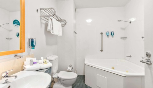 Habitación, 1 cama de matrimonio grande, bañera de hidromasaje (Spa )