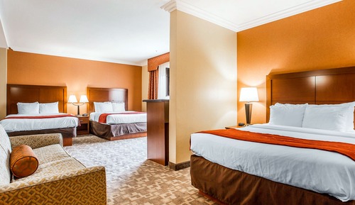 Suite superior, varias camas, no fumadores (Upgrade)