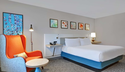 Habitación, 1 cama de matrimonio grande, bañera (Mobility & Hearing)