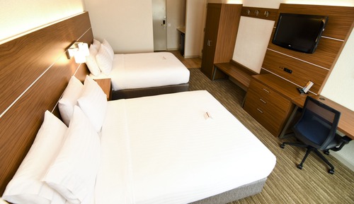 Habitación estándar, 2 camas de matrimonio