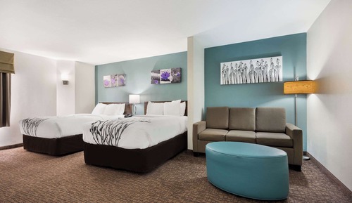 Suite, 1 habitación, no fumadores (2 Double Beds)