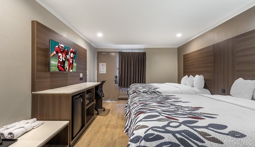Habitación Deluxe, 2 camas de matrimonio, accesible para personas con discapacidad, no fumadores