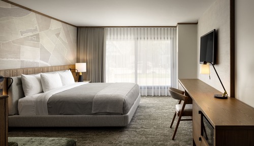 Habitación superior, 1 cama de matrimonio grande con sofá cama