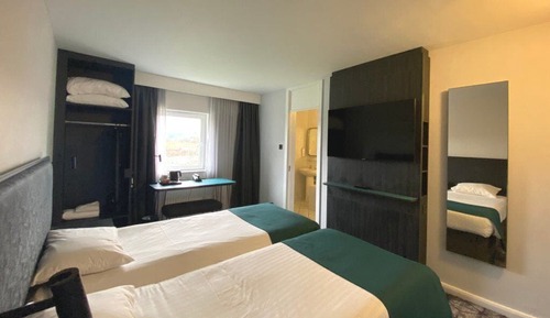 Habitación ejecutiva con 2 camas individuales