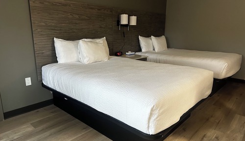 Habitación Deluxe, 2 camas de matrimonio, no fumadores