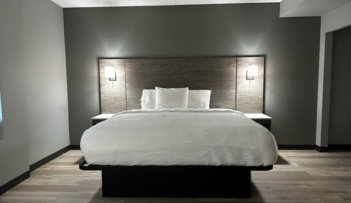 Habitación, 1 cama de matrimonio grande, no fumadores (Exterior Access)