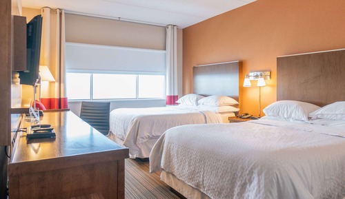 Habitación, 2 camas de matrimonio, no fumadores