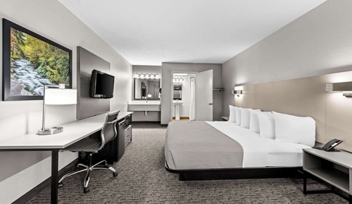 Habitación, 1 cama de matrimonio grande, accesible para personas con discapacidad, no fumadores