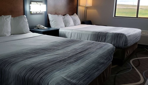 Habitación estándar, 2 camas de matrimonio, no fumadores