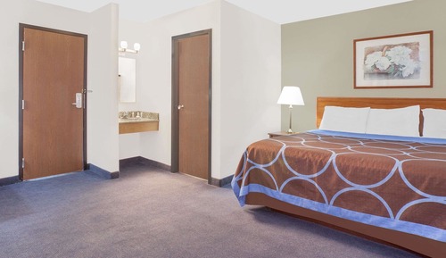 Suite estudio, 1 cama de matrimonio grande, no fumadores, microondas