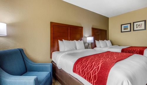 Habitación estándar, 2 camas de matrimonio, no fumadores