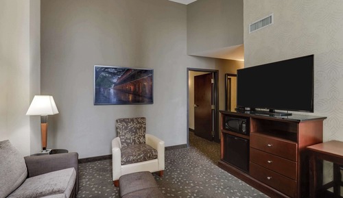 Suite, 1 cama de matrimonio grande con sofá cama, frigorífico y microondas (2 Rooms, Oversized)