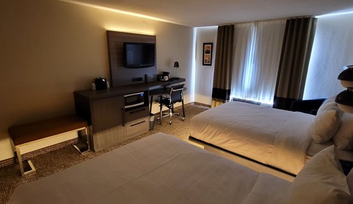 Habitación doble, 2 camas de matrimonio, no fumadores