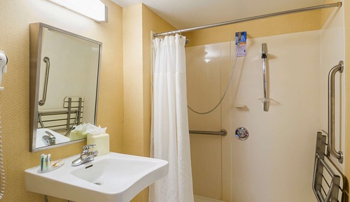 Habitación, 2 camas dobles, accesible para personas con discapacidad, no fumadores