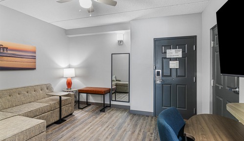 Suite, 2 camas de matrimonio, accesible para personas con discapacidad, bañera (with Sofabed)