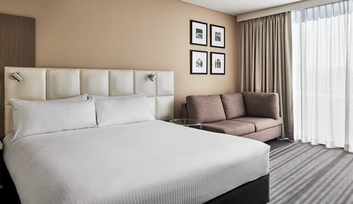 Habitación estándar, 1 cama de matrimonio grande con sofá cama