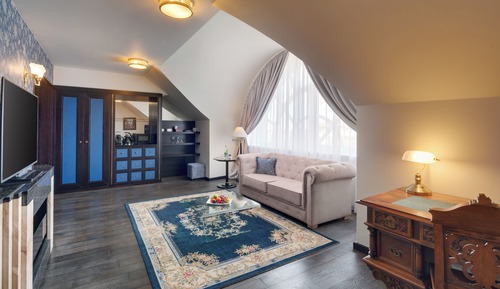 Suite sénior, 1 habitación, vistas al jardín