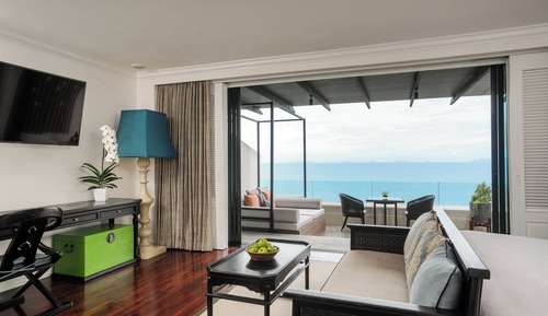 Habitación clásica, 1 cama de matrimonio grande, vistas al mar