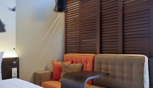 Habitación individual, vistas al patio