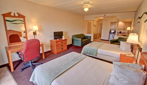 Habitación estándar, 2 camas de matrimonio