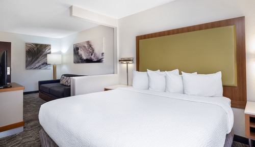 Estudio, 1 cama de matrimonio grande con sofá cama (Hearing Accessible)
