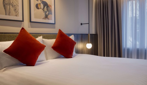 Habitación, 1 cama de matrimonio, accesible para personas con discapacidad