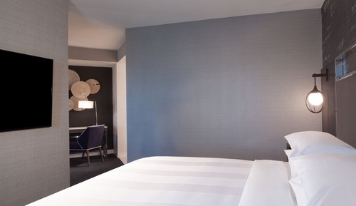 Suite ejecutiva, 1 cama de matrimonio grande con sofá cama